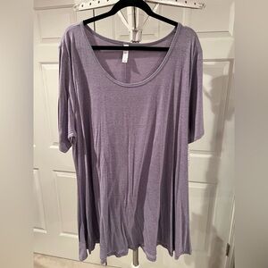 LuLaRoe Light Purple Perfect Tee 3X NWT